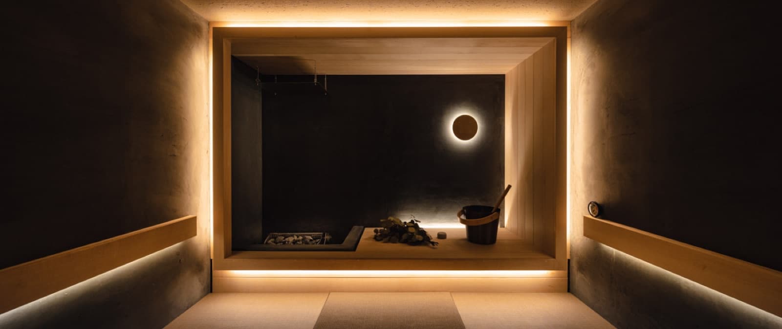 SAUNA OOO TOKYO のサウナ室